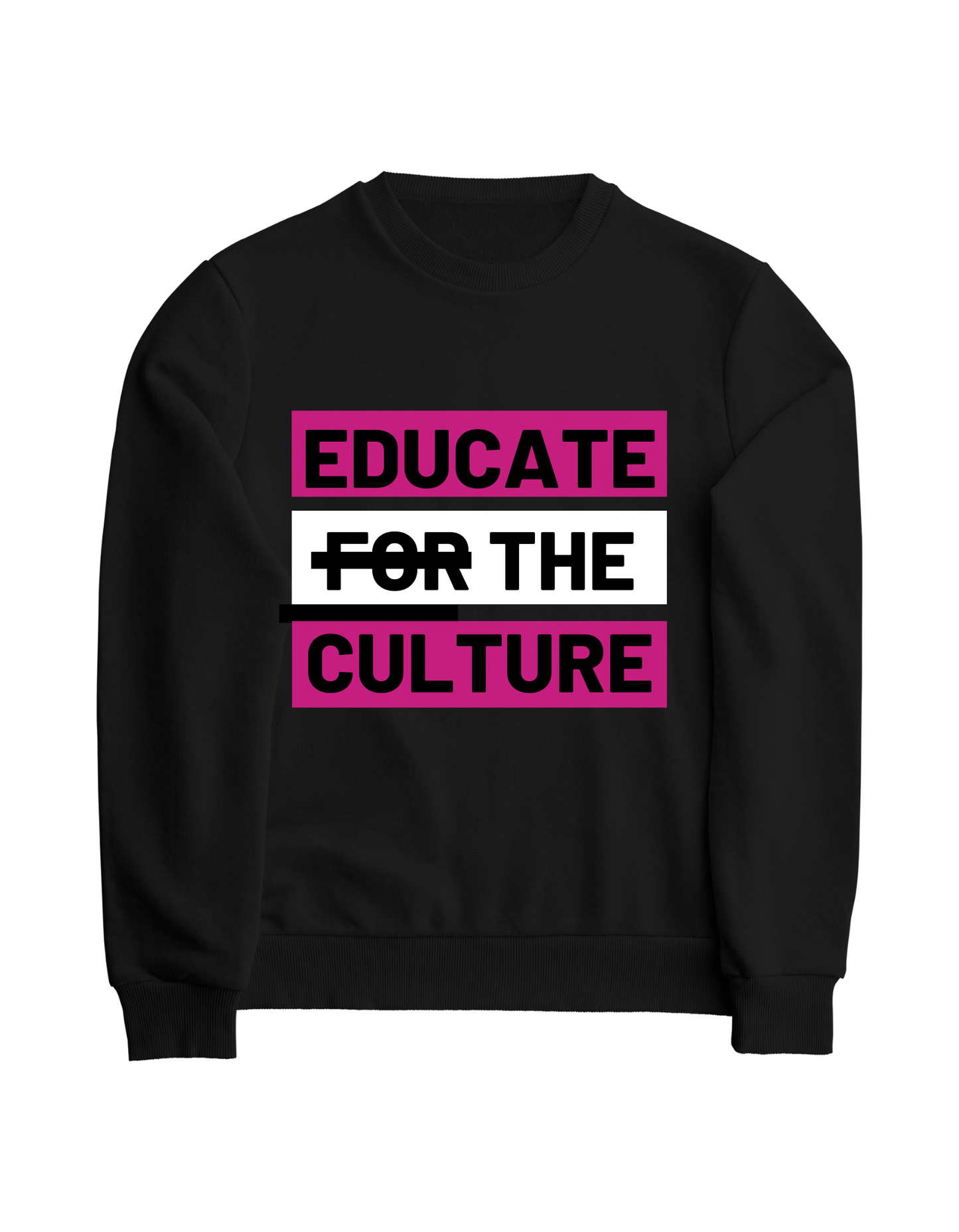 Educate the Culture Breast Cancer Awareness Crewneck